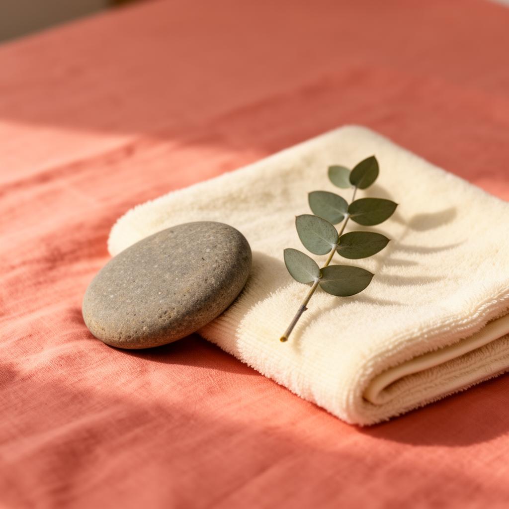 Calming spa setting for a 15-minute Japanese shiatsu massage